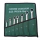 thumbnail image 1 of Dual-Purpose Ratchet Wrench 7-Piece Set in Cloth Bag Mirror Wrench, 1 of 5