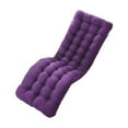 thumbnail image 2 of Comfortable Polyester Garden Recliner Cushion Thickened Mat Outdoor Indoor Rocking Chair Thicken Lounge Purple C, 2 of 7