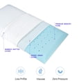 thumbnail image 3 of Pillow DLIGHT BD Slim de espuma viscoelástica de 8 cm para dormir con cama tamaño king, 3 of 5