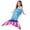 Deep Sea Pearl, variant on Catalonia Ultra Soft Mermaid Tail Blanket for Kids, Fish Tail Snuggly Blanket, Cozy Fleece Mermaid Gift for Girls Toddlers