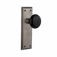 thumbnail image 6 of Nostalgic Warehouse Black Porcelain Door Knob with New York Plate, 6 of 7