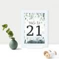 thumbnail image 5 of Koyal Wholesale Winter Snowy Woodland Forest Watercolor Wedding, Table Numbers 21-40 on Perforated Paper, Single-Sided, 5 of 5