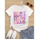 thumbnail image 1 of Youngsters' Retro 'In My Double Digits Era' Cotton T-Shirt - Colorful Disco Ball & Butterfly Graphic, Casual Round Neck Tee for Girls, Soft & Comfortable Summer Top, Girls Tshirts, 1 of 5