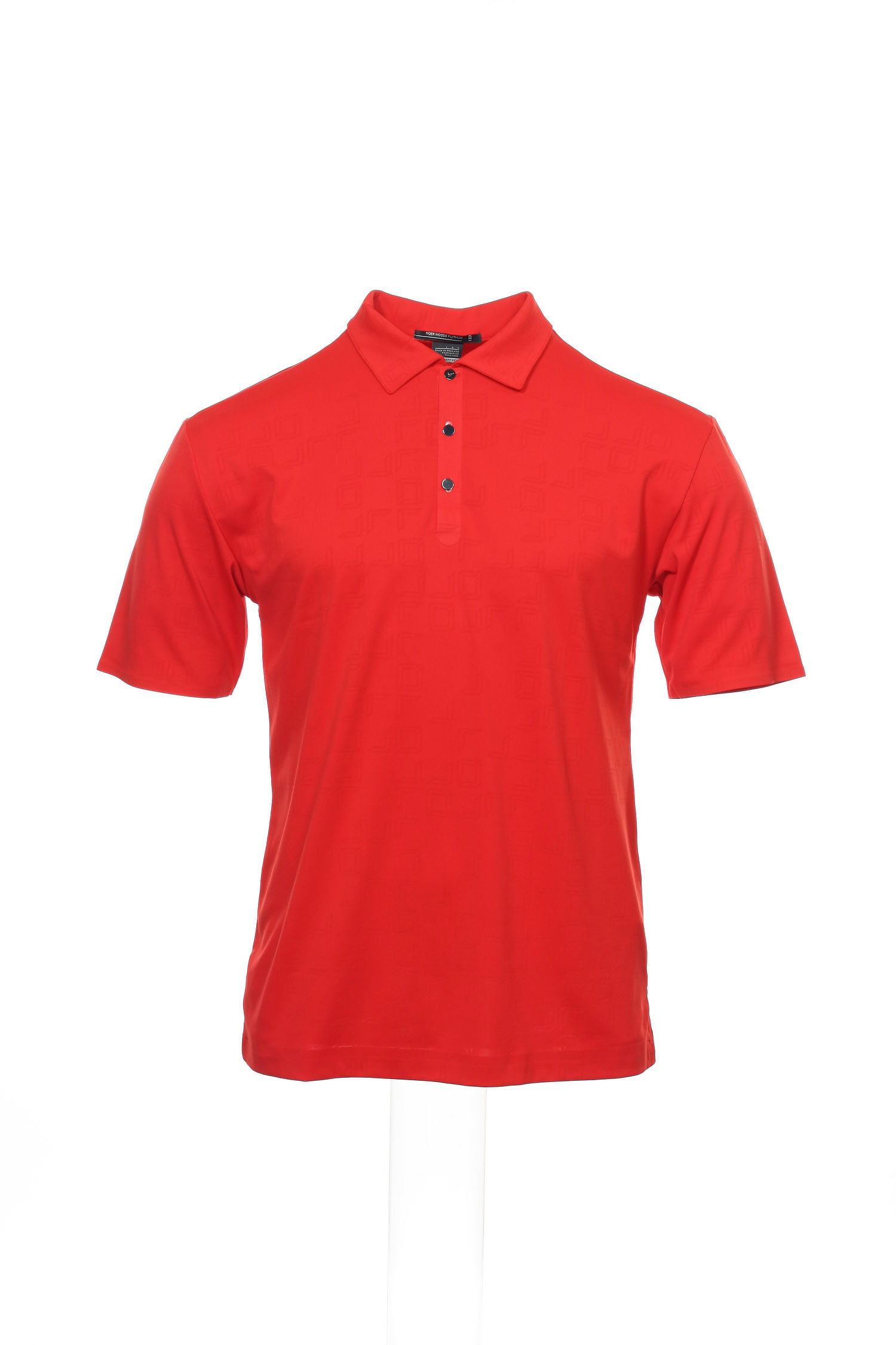 tiger woods red nike polo