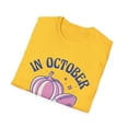 thumbnail image 4 of Football Halloween October Pink Lover Men Women T-shirts, 4 of 4