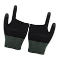 thumbnail image 4 of Gaming Finger Sleeves Anti Sweat Sweatproof Multifunctional Thumbs Finger Gloves Black, 4 of 8