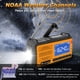 thumbnail image 2 of Radio de Emergencia de Manivela yesiwtc 37000mWh Solar AM/FM LCD, 2 of 9