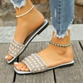 thumbnail image 2 of DAFEI Chaussures d'Été pour Femme Sandales d'Été Pantoufles d'Intérieur à la Maison Pantoufles Simples pour Dames Chaussures Décontractées Sandales pour Femmes, 2 of 8