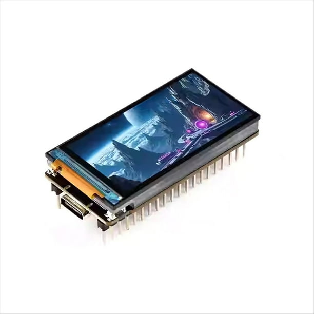 Placa de Desarrollo de IA ESP32-S3 con Pantalla AMOLED de 1,91 Pulgadas, Sensor de Acelerómetro y Giroscopio de 240 X 536 y Pantalla.