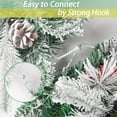 thumbnail image 4 of Christmas Rattan, Encrypted Christmas Decoration Rattan, Door Rattan Door Decoration, 9 Feet 50 Lights, 4 of 5