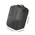 thumbnail image 3 of Uuiauoio Breathable Visible Travel Shoe Bag Organizer with Water-Repellent Fabric and Mesh Window for Luggage Attachment, Durable Lining Storage Cover for Travel, Gym, and Daily Shoe Protection, 3 of 7
