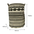 thumbnail image 2 of Cesto para ropa sucia, cesta de tela para guardar ropa sucia, contenedor de juguetes, plegable, para oficina, dormitorio, gran capacidad, resistente al agua y al polvo, con marco de metal,, 2 of 8