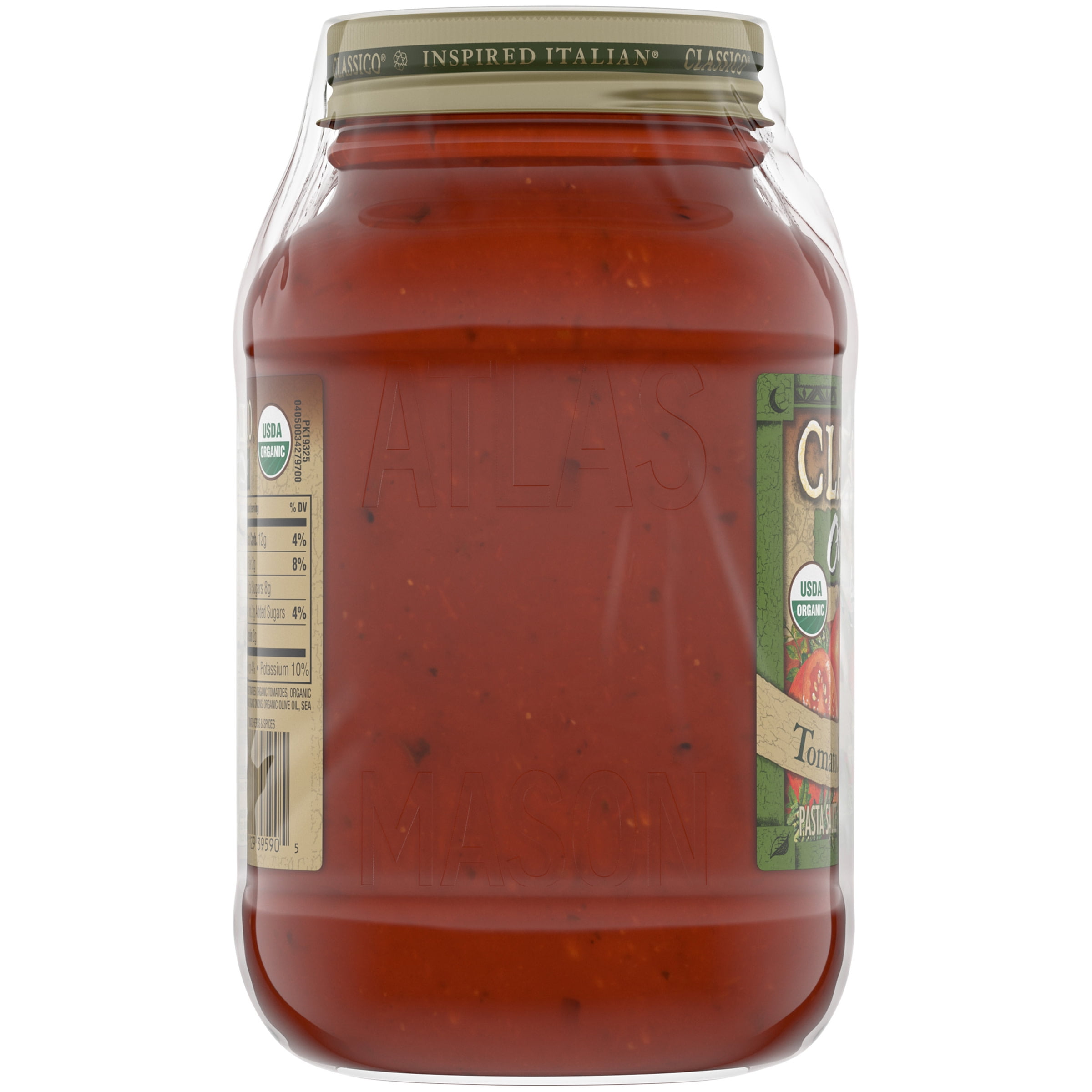 Classico Organic Tomato Herbs & Spices Pasta Sauce, 3 ct Pack, 32 oz Jars