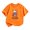 Orange, variant on Gunia Halloween T Shirts For Kids Pumpkin Graphic Print Short Sleeve Crew Neck Casual Thanksgiving Tops Toddler Boys Girls Tee Shirts White 2-14 Years