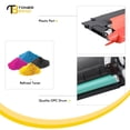 thumbnail image 2 of Toner Bank Compatible 116A Toner Cartridge for HP 116A W2060A W2061A W2062A W2063A Color Laser 150A 150nw MFP178nw 178nwg MFP179fnw Printer Ink (2x Black, Cyan, Magenta, Yellow, 5-Pack), 2 of 8