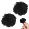 thumbnail image 4 of KAKOWELY Microphone Covers 2 Pcs Microphone Windshield Mic Wind Muff Microphone Covers Microphone Furry Windscreen Muff Microphone Pop Filter1.77"X1.77"X0.08", 4 of 4