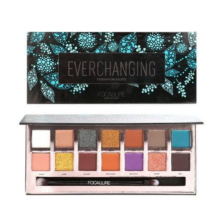 Ultra Pigment - 14 Colors Eyeshadow Makeup Palette,Shimmer + Matte + Duo-Chromes Eye Shadow Make Up Powder - Ultra Pigmented Waterproof Cosmetics Set