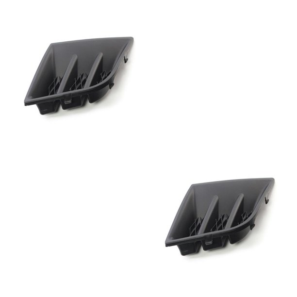 Kenally Rejilla de parachoques delantero de automóvil ABS, parrillas decorativas de repuesto, accesorios de repuesto para 107 2009-2012 derecho Derecha 2piezas Kenally CBP164034