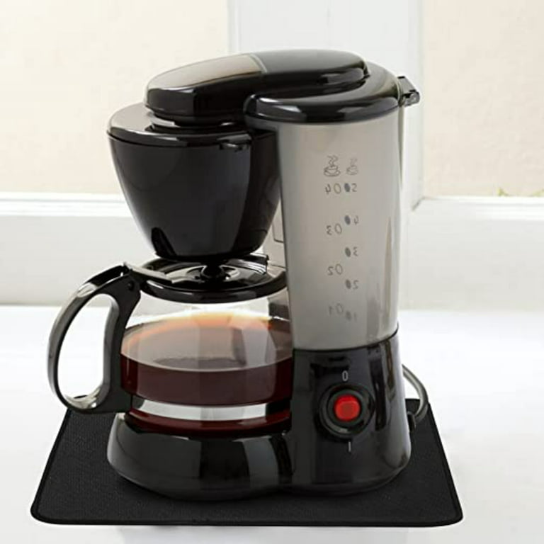 BOLLSLEY 1pc Coffee Maker Sliding Mat for Countertops Kitchen
