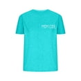 thumbnail image 2 of Fesfesfes Womens Basic Tops Fashion Women Summer Comfortable Round Neck Printing Short Sleeve Tops Blouse T-Shirt Womens Short Sleeve Blouse 8(L), 2 of 7