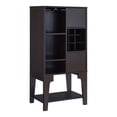 thumbnail image 3 of Furniture of America Doxnar Contemporary Wood Wine Rack in Cappuccino, 3 of 5