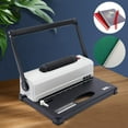 thumbnail image 4 of Miumaeov Punch Bind Binding Machine 46 Holes A4/LTR/A5 Paper Electric Coil Inserter Manual Coil, 4 of 9