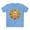 Carolina Blue, variant on Sun Shirt, Shirt with Sun, Tee Shirt with Gold Sun