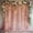 Dusty Rose, variant on Tulle Backdrop Curtain with Lights String 10FT X 8FT Pink Sheer Tulle Backdrop Curtains for Wedding Birthday Party Reception Photo Booth Background Decorations (2 Panels 5x8FT)