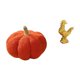 thumbnail image 1 of Juego de almohadas de calabaza de Halloween, cojín decorativo, escultura de pollo, figura de gallo, resina, ideal para regalar, decoración del hogar,, 1 of 8