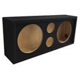 thumbnail image 3 of Q Power Car Audio Subwoofer Enclosure Box for 10 Inch Mids and 3 Inch Tweeters, 3 of 3