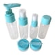 thumbnail image 2 of Fiudx Botellas de Viaje, Contenedores Herméticos Travelmate, Diseño de Boca Ancha Ecochic, Material Degrado Alimenticio Safeglow, Artículos de Tocador, Cosméticos y Medicamentos, Perfectos para Aerop, 2 of 3