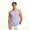Purple, variant on ClodeEU Men's Crewneck Ribbed Knit Sleeveless Tank Top ,Big and Tall Brown,Size L-4XL