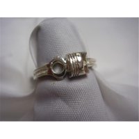 Hotrod Rocks HRR-003R Ladies Piston Ring, Size 8
