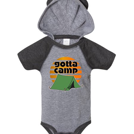 

Inktastic Camping Tent Gotta Camp Gift Baby Boy or Baby Girl Bodysuit