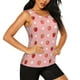 thumbnail image 2 of Fotbe Strawberries Blusas Sin Mangas para Mujer – Estilo Casual, Corte Suelto, Slim-Fit, Cuello Redondo Deportivo, Tops de Verano para Gimnasio y Yoga-Medium, 2 of 7