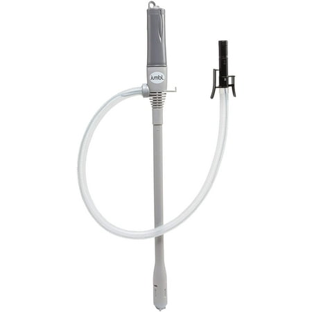 UPC: 0843812129404 | Jumbl Fuel Transfer Pump Battery-Powered 2.3 gal/Min Liquid Transfer for Water & More – Gray