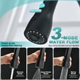 thumbnail image 6 of Sunrinx Pull Down Kitchen Faucet Matte Black, 3 Spray Modes, 360° Swivel Stainless Steel Sink Faucet, 6 of 10