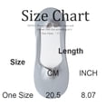 thumbnail image 3 of 10 Pairs Invisible Breathable Anti-Slip Socks for Women, No Show Socks Womens Nylon Non Slip Low Cut Invisible Liner Footies Thin Silk Socks for Flats Loafers Ginger, 3 of 3