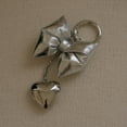 thumbnail image 4 of CIYISON Stylish Heart Keyring with Cute Bowknot Charm for Handbag or Key Decoration, 4 of 5