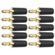 thumbnail image 5 of Juego de accesorios de conector macho tipo soldadura de latón chapado en oro de 2,5mm, 10 Uds., 5 of 8