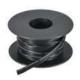 thumbnail image 1 of 26AWG Silicona Cinta Cable 4 Pines 26 Calibre Plano Cable Flexible Silicona Alambre 6 m/ 20 Pies Negro Trenzado Estañado Alambre de Cobre, 1 of 7