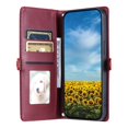 thumbnail image 6 of For Google Pixel 10/10 Pro Wallet Phone Case-PU Leather Flip Cover with 3 Credit Card Slots,Hidden buckle Pocket & Detachable Shoulder Strap and Wrist Strap,Shockproof,Wine red,For Pixel 10/10 Pro, 6 of 11