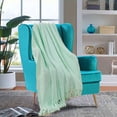 thumbnail image 3 of Frazada Suave y Ligera Tweed Aqua Kyuden Home, 3 of 4