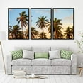thumbnail image 2 of Idea4wall 3 Piece Tropical Canvas Wall Art Palm Tree Canvas Prints Modern Home Wall Decor, 16"x24", 2 of 4
