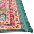 thumbnail image 6 of Unique Loom Baracoa Collection Area Rug - Regla (8' Square Turquoise/Ivory), 6 of 7