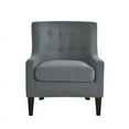 thumbnail image 3 of Lifestyle Solutions Hailey Traditional Accent Chair, Charcoal Fabric, 3 of 7