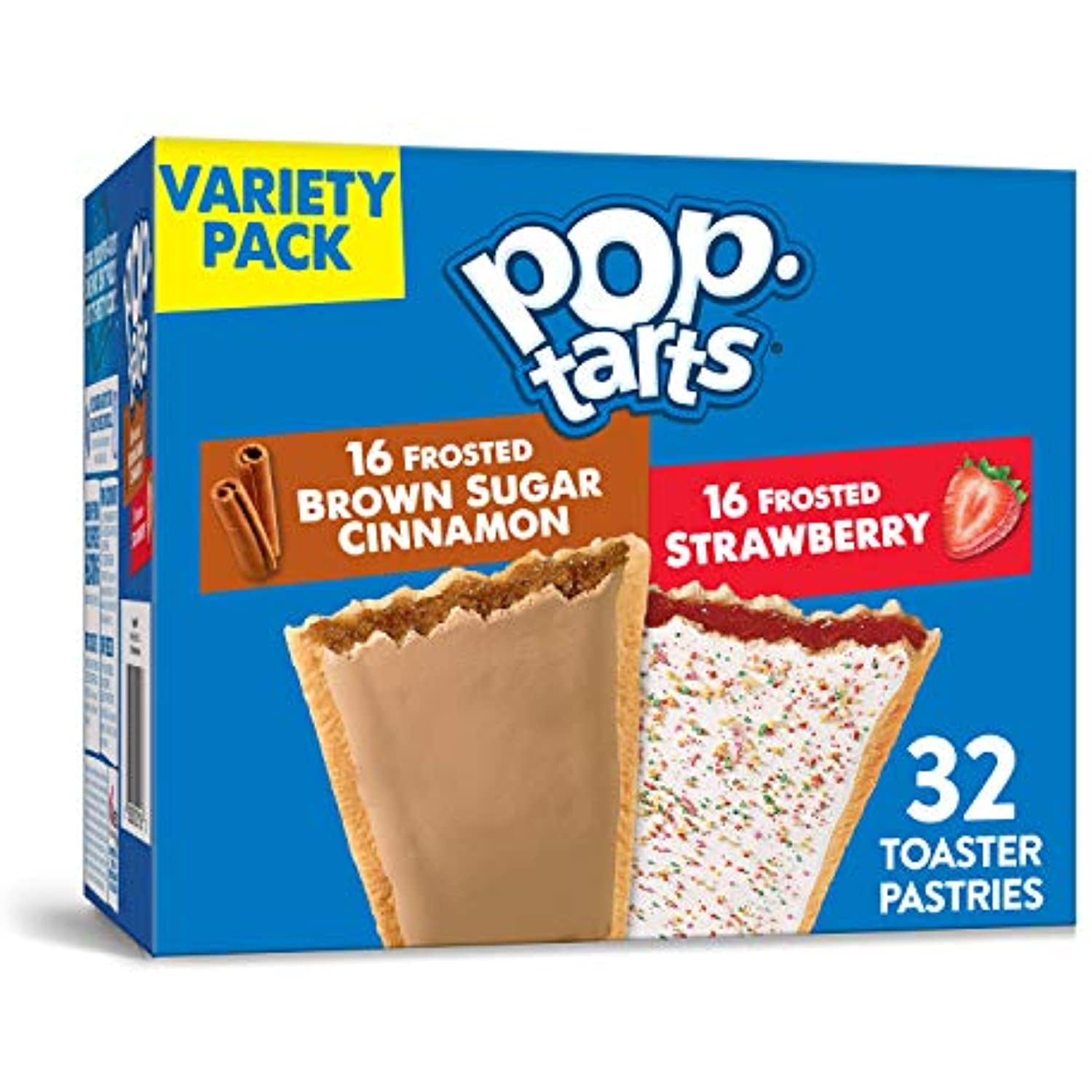 PopTarts, Breakfast Toaster Pastries, Variety Pack, Proudly Baked In