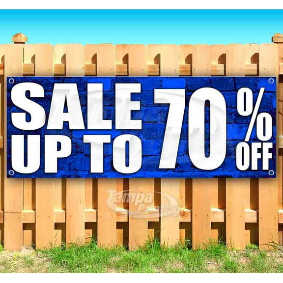 Sale Up To 70% Off 13 oz Vinyl Banner With Metal Grommets