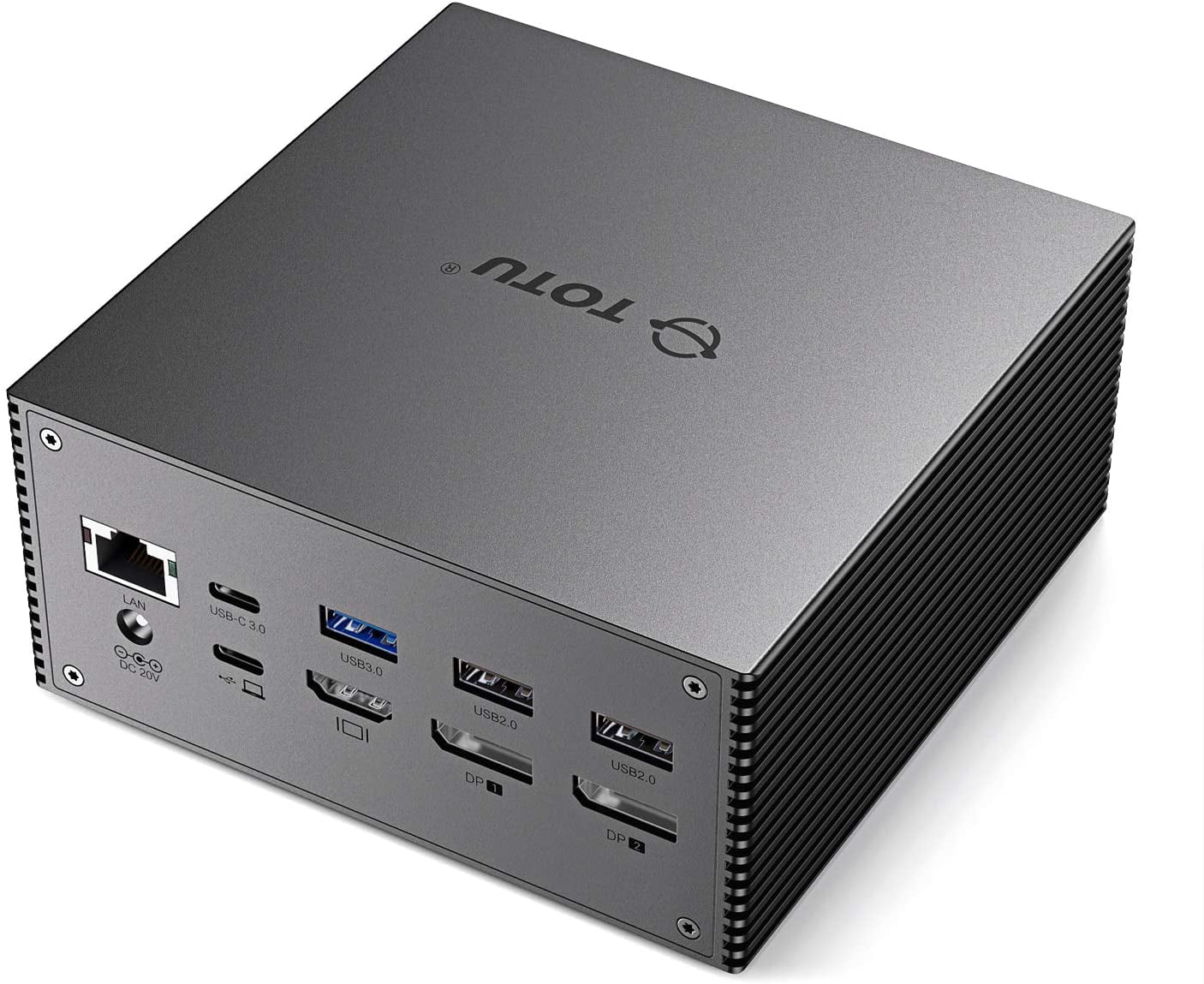 AsterOutdoor Universal USB-C 4K Triple Display Docking Station 60W Power Delivery with HDMI and Dual DisplayPort
