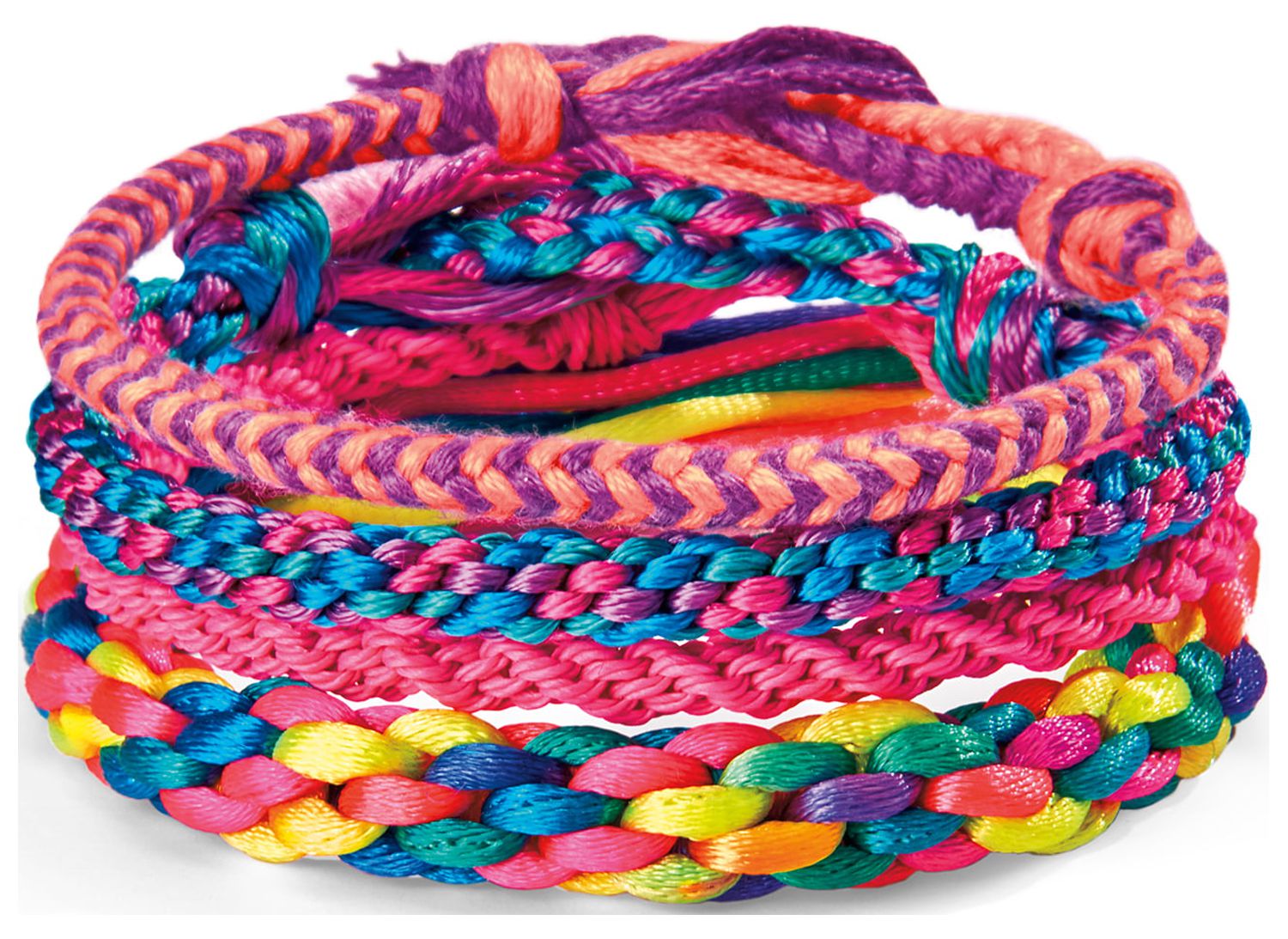Cra-Z-Art Be Inspired 5-in-1 Friendship Bracelet Studio for Girls 6 Years of Age and Older - image 9 of 13
